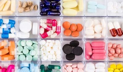 Treatment of osteochondrosis with medication
