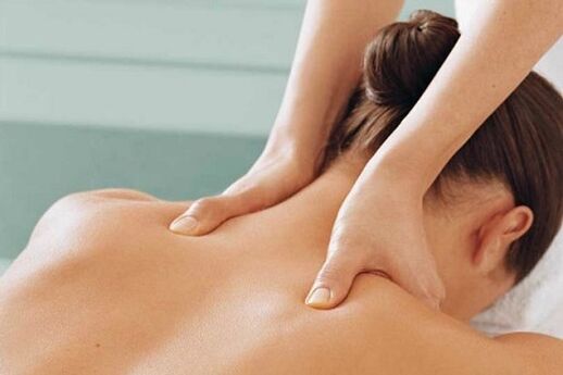 Massage with osteochondrosis of the cervical
