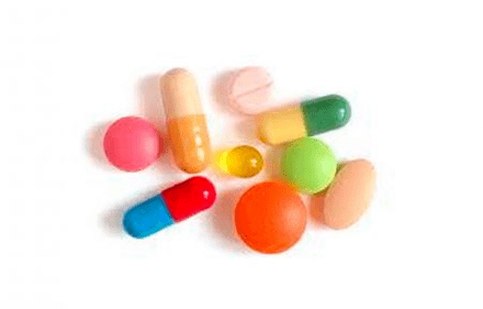 Tablets for the treatment of pain in the finger joints