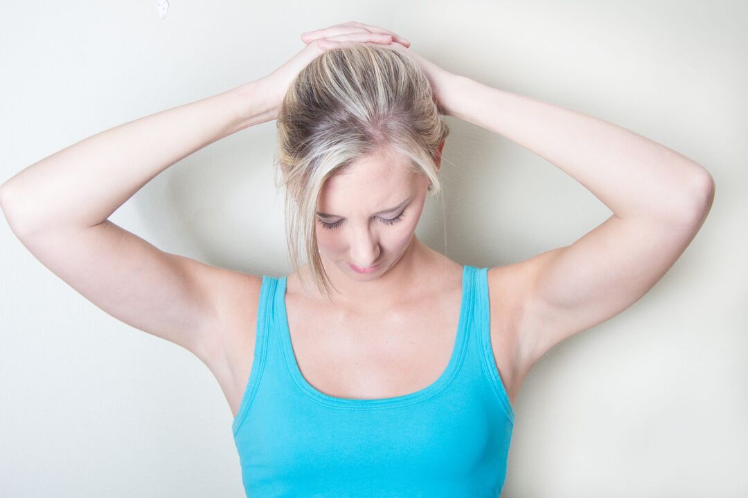Neck exercises for osteochondrosis